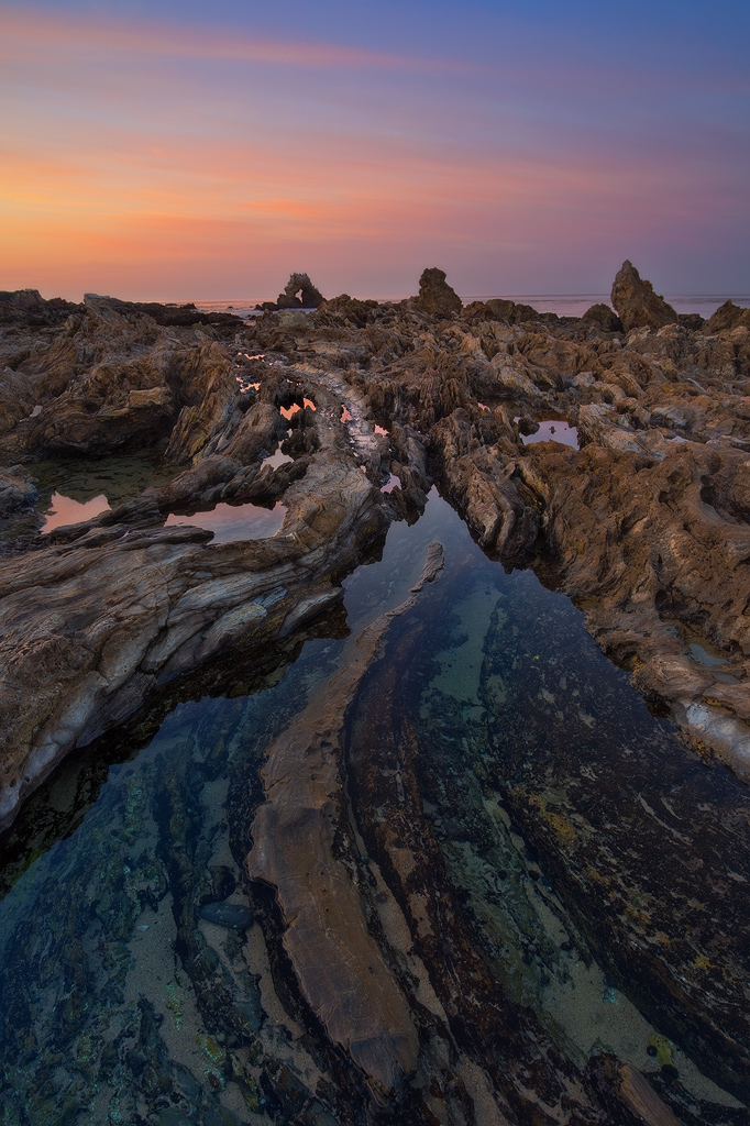 Seascape, water, ocean, sea, mood, drama, sunrise, corona del mar, California
