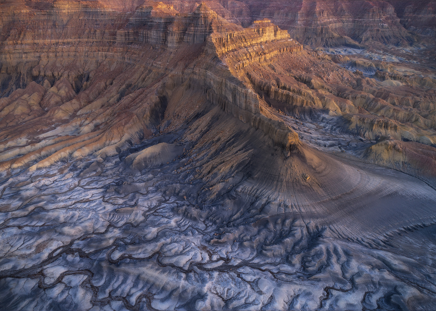 aerial, drone, deserts, badlands