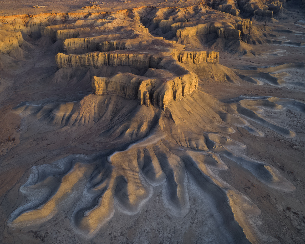 aerial, drone, deserts, badlands
