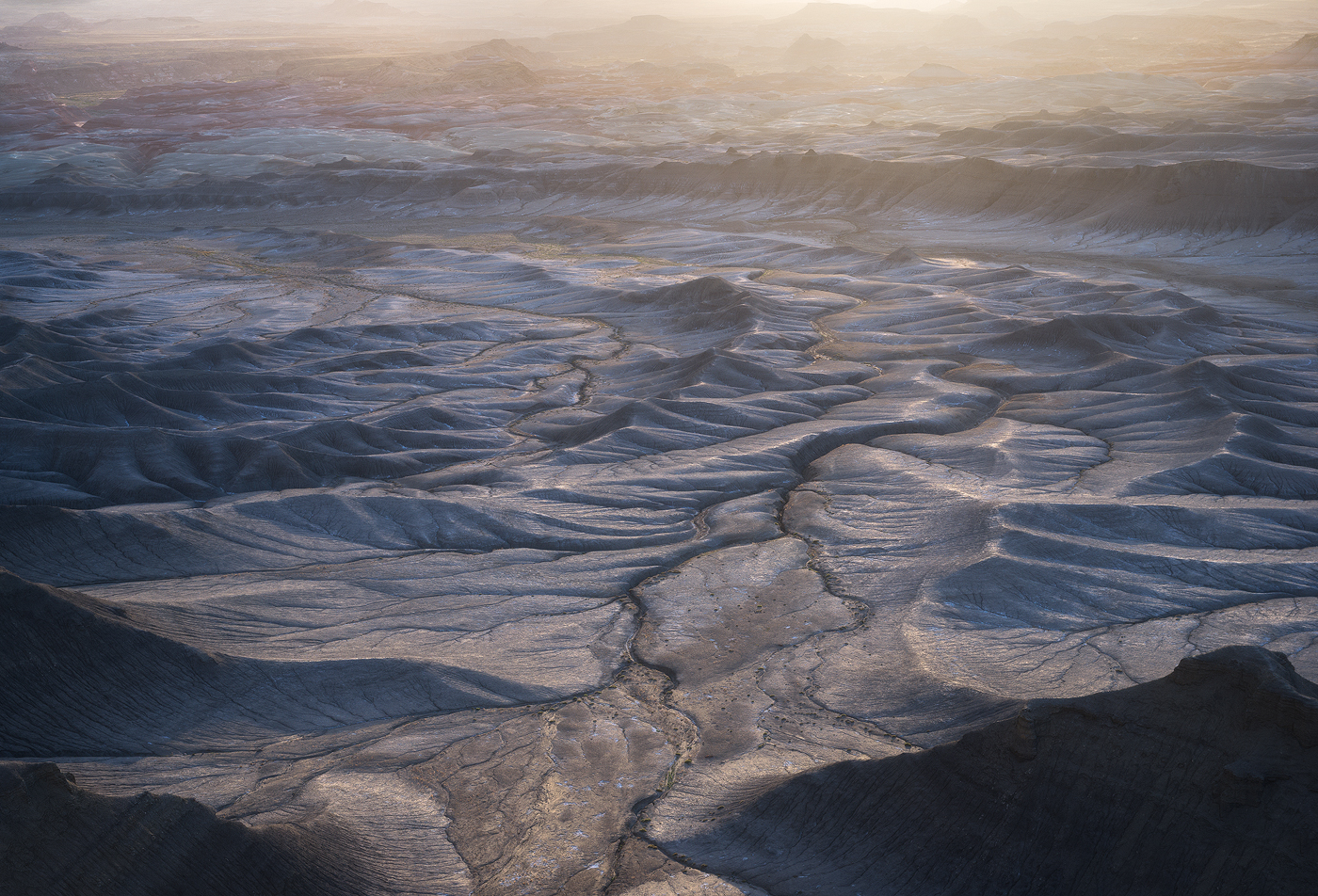 badlands, landscape